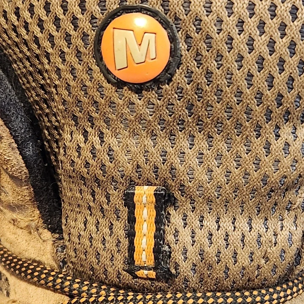 Merrell‎ Boot Mens 12 Brown Moab 3 Mid waterproof Hiking Walking Gorpcore